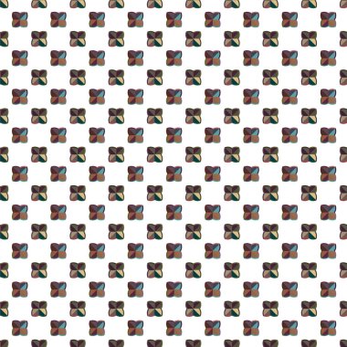 Geometrik şekilli kusursuz desen vektör çizimi
