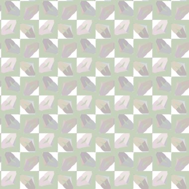 Geometrik şekilli kusursuz desen vektör çizimi