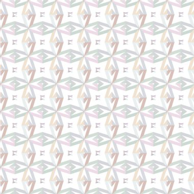 Geometrik şekilli kusursuz desen vektör çizimi