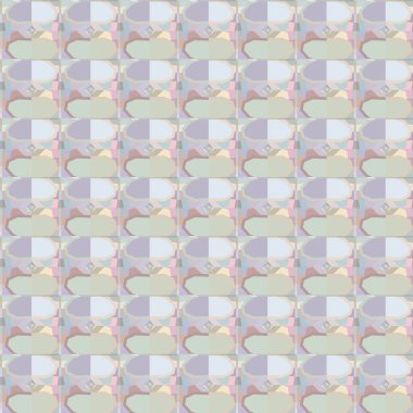 Geometrik şekilli kusursuz desen vektör çizimi