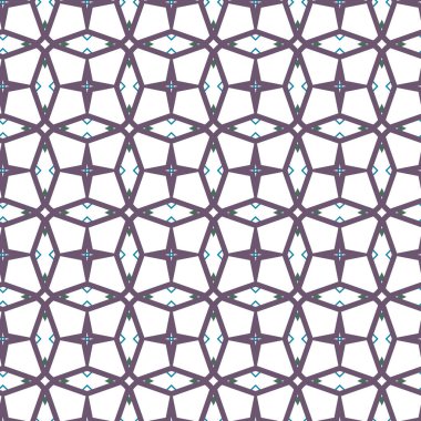 Geometrik şekilli kusursuz desen çizimi