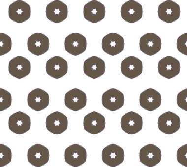 Geometrik şekilli kusursuz desen çizimi