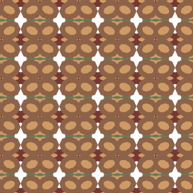 Geometrik şekilli kusursuz desen çizimi