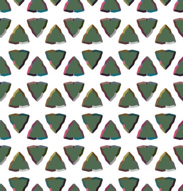 Geometrik şekilli kusursuz desen çizimi