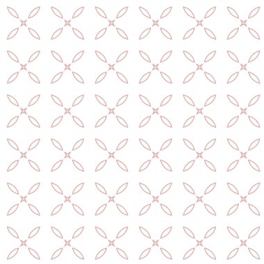 Geometrik şekilli kusursuz desen çizimi