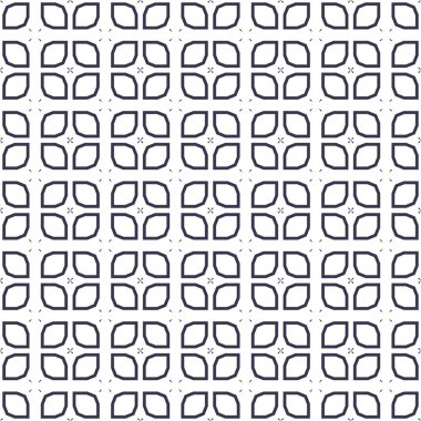 Geometrik şekilli kusursuz desen çizimi