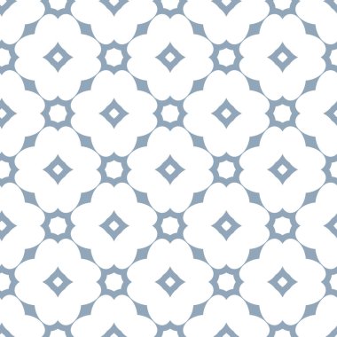 Geometrik şekilli kusursuz desen vektör çizimi