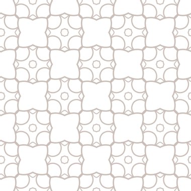 Geometrik şekilli kusursuz desen vektör çizimi