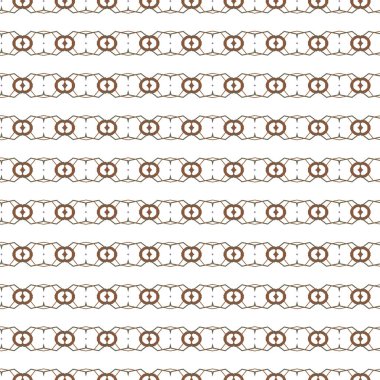 Geometrik şekilli kusursuz desen çizimi