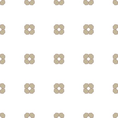 Geometrik şekilli kusursuz desen vektör çizimi