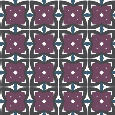 Geometrik şekilli kusursuz desen çizimi