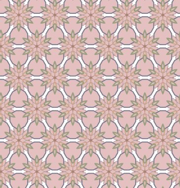 Geometrik şekilli kusursuz desen vektör çizimi