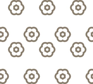 Geometrik şekilli kusursuz desen çizimi