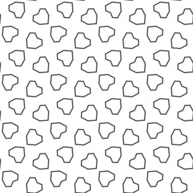 Geometrik şekilli kusursuz desen vektör çizimi