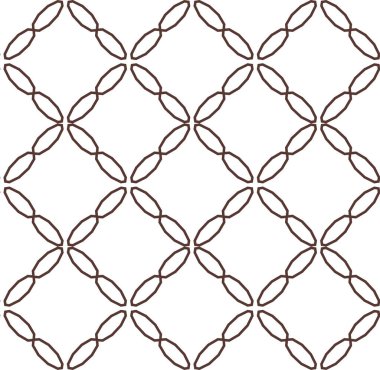 Geometrik şekilli kusursuz desen vektör çizimi