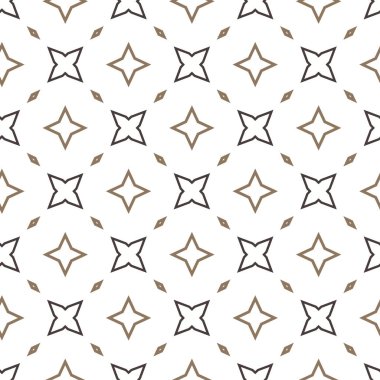 Geometrik şekilli kusursuz desen vektör çizimi