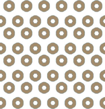 Geometrik şekilli kusursuz desen çizimi