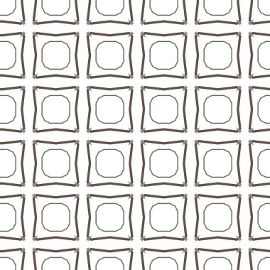 Geometrik şekilli kusursuz desen vektör çizimi