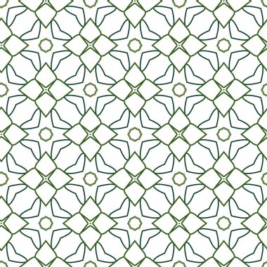 Geometrik şekilli kusursuz desen vektör çizimi