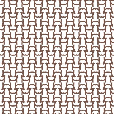 Geometrik şekilli kusursuz desen vektör çizimi