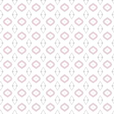 Geometrik şekilli kusursuz desen vektör çizimi