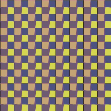 Geometrik şekilli kusursuz desen vektör çizimi