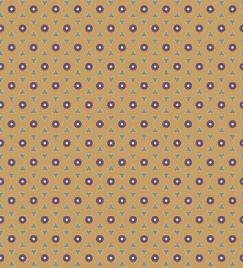 Geometrik şekilli kusursuz desen çizimi