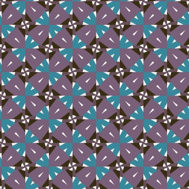 Geometrik şekilli kusursuz desen çizimi