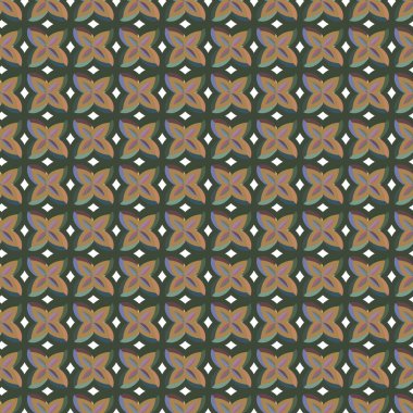 Geometrik şekilli kusursuz desen vektör çizimi