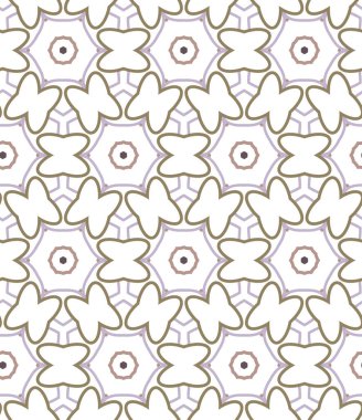 Geometrik şekilli kusursuz desen vektör çizimi