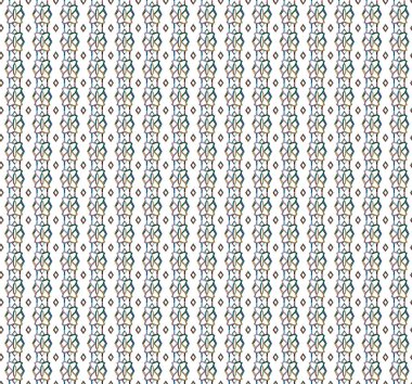 Geometrik şekilli kusursuz desen çizimi
