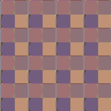 Geometrik şekilli kusursuz desen çizimi