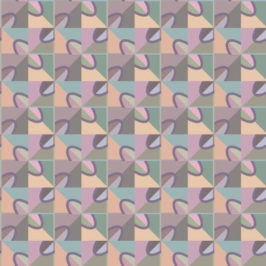 Geometrik şekilli kusursuz desen çizimi