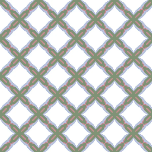 Seamless Pattern Geometric Shapes Illustration — Stock Vector