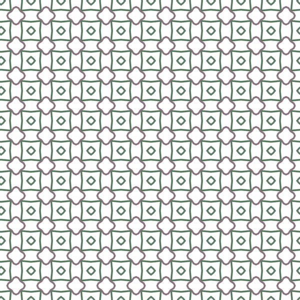 Nahtlose Muster Mit Geometrischen Formen Vektorillustration — Stockvektor