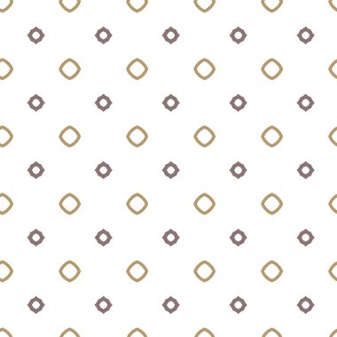 Geometrik şekilli kusursuz desen vektör çizimi