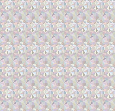 Geometrik şekilli kusursuz desen çizimi