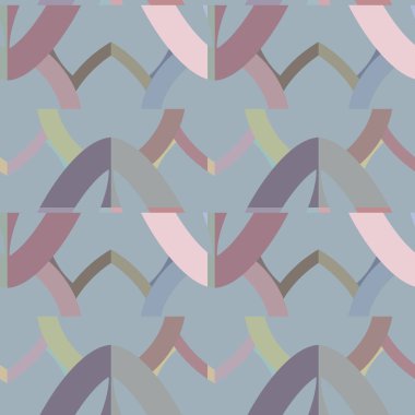 Geometrik şekilli kusursuz desen çizimi