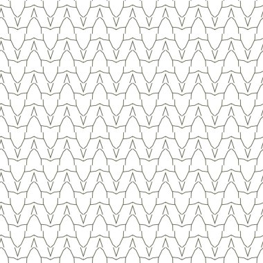 Geometrik şekilli kusursuz desen çizimi