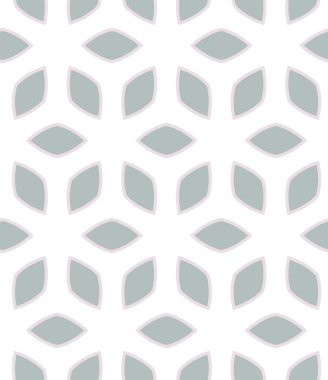 Geometrik şekilli kusursuz desen vektör çizimi