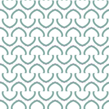 Geometrik şekilli kusursuz desen vektör çizimi