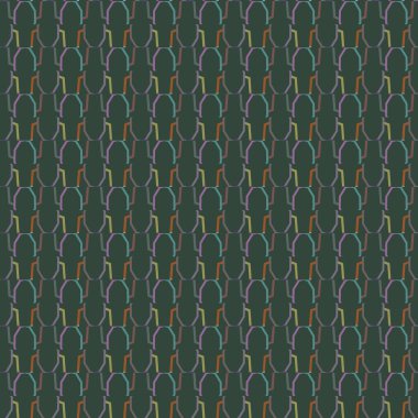 Geometrik şekilli kusursuz desen çizimi