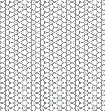 Geometrik şekilli kusursuz desen vektör çizimi