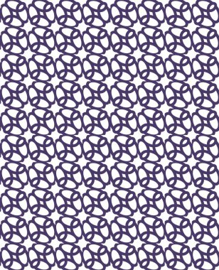 Geometrik şekilli kusursuz desen vektör çizimi