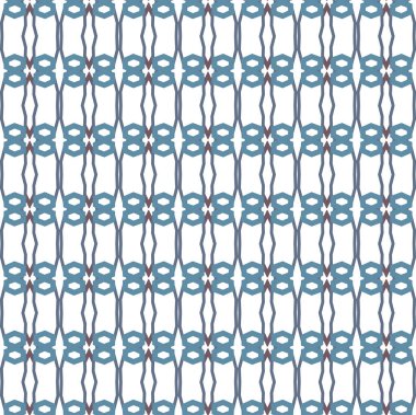 Geometrik şekilli kusursuz desen vektör çizimi