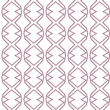 Geometrik şekilli kusursuz desen çizimi