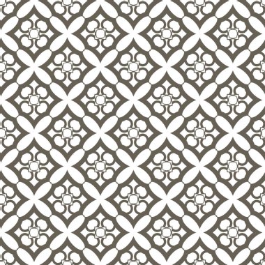 Geometrik şekilli kusursuz desen vektör çizimi