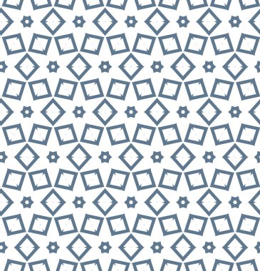 Geometrik şekilli kusursuz desen vektör çizimi