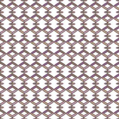 Geometrik şekilli kusursuz desen vektör çizimi