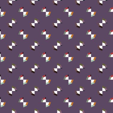 Geometrik şekilli kusursuz desen çizimi